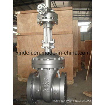 Large Diameter Cast Steel Flanged End Gate Valve with Bevel Gear